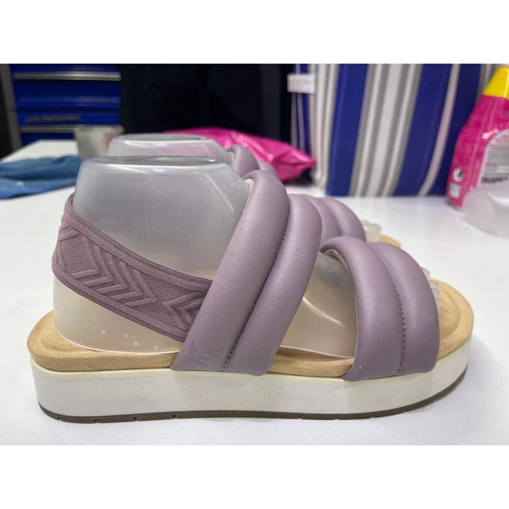 Koolaburra by UGG Womens Lilac Purple Padded Platform Slingback Sandals 8